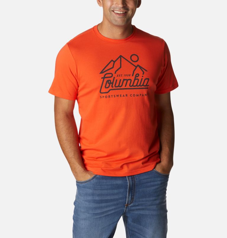 CSC Seasonal Logo Tee | 813 | L, Color: Red Quartz, Scenic Logo, image 5