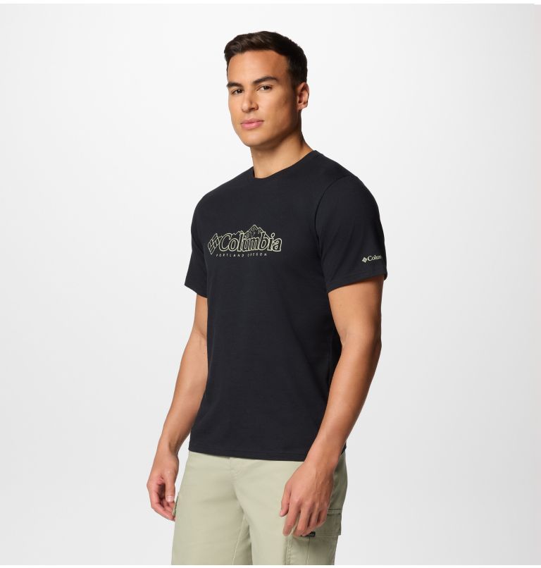 Camiseta con logotipo de temporada CSC para hombre, Color: Black, Branded Peaks, image 3