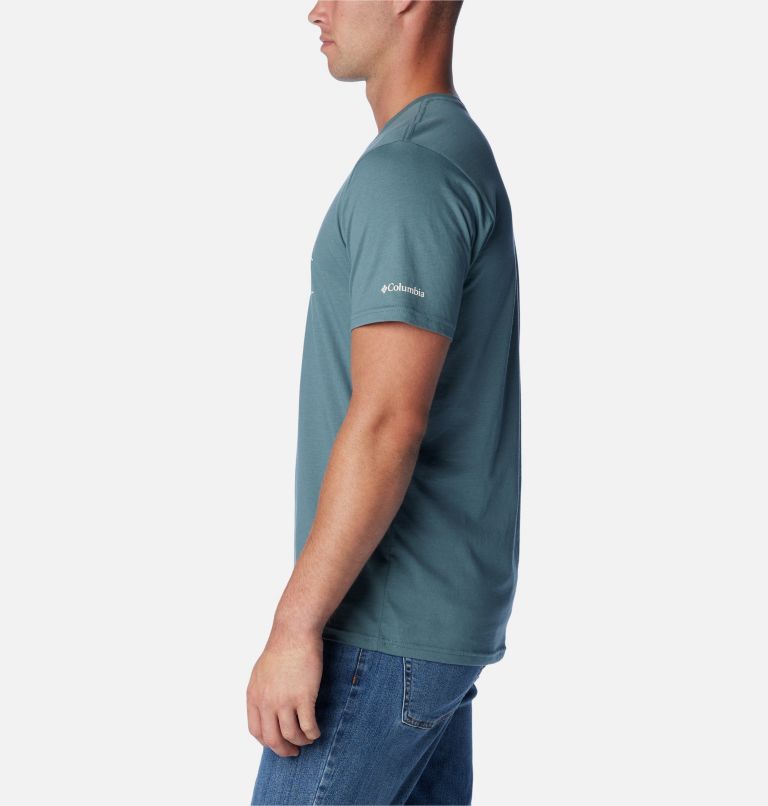 CSC Seasonal Logo Tee, Color: Metal, Checkered Range Graphic, image 3