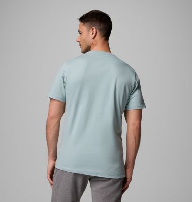 T-shirt con logo della stagione CSC da uomo, Color: Crushed Blue, Waterscape, image 3