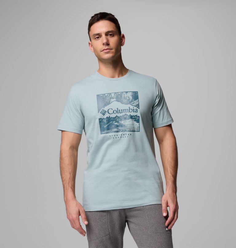 CSC Seasonal Logo Tee, Color: Crushed Blue, Waterscape, image 1