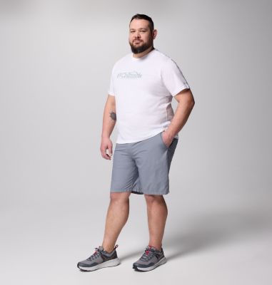 T-shirt casual in cotone biologico con logo della stagione CSC da uomo - Taglia forte, Color: White, Branded Peaks, image 10