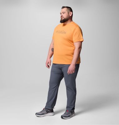 T-shirt casual in cotone biologico con logo della stagione CSC da uomo - Taglia forte, Color: Koi, Branded Peaks, image 2