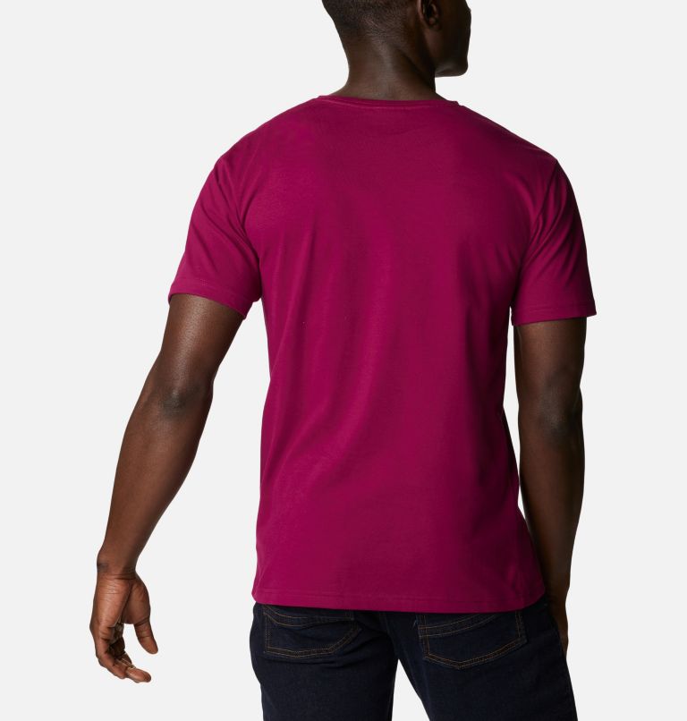 Men’s Pacific Crossing Graphic T-Shirt, Color: Red Onion, CSC Branded Logo