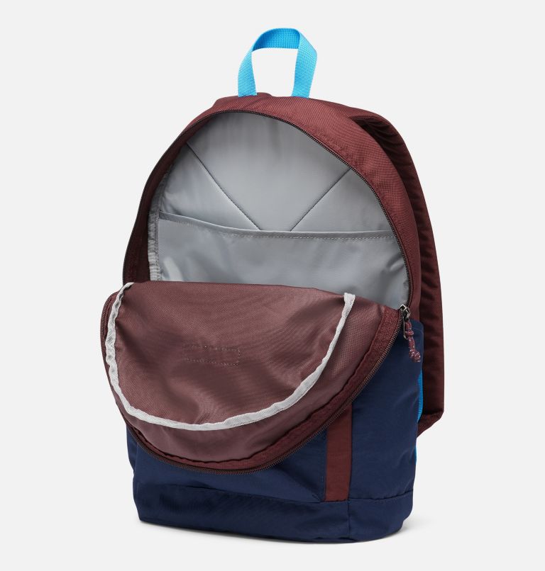 Thumbnail: Zigzag 18L Backpack | 521 | O/S, Color: Elderberry, Collegiate Navy, image 3