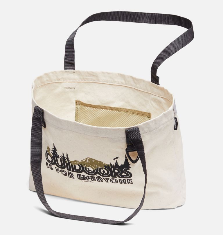 Camp Henry Tote | 108 | O/S, Color: Undyed Canvas, Shark, Savory All4Outdoor, image 3