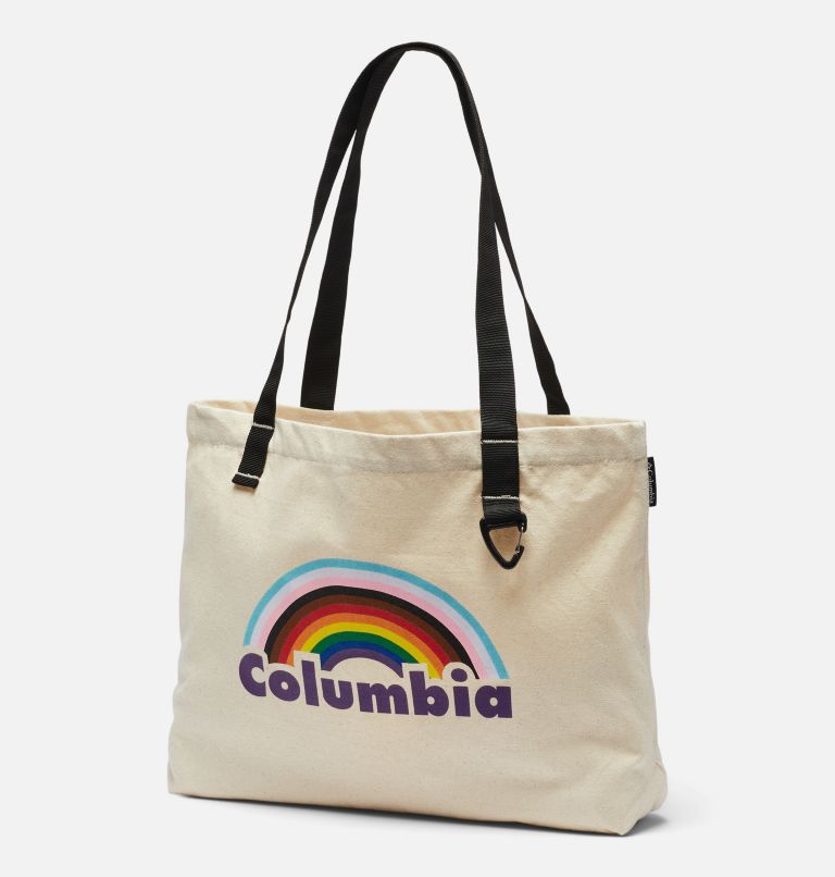 Camp Henry Tote | 110 | O/S, Color: Undyed Canvas, Multi Rainbow Pride, image 1