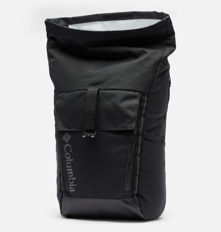 Thumbnail: Unisex Convey II 27L Rolltop Backpack, Color: Black, image 3