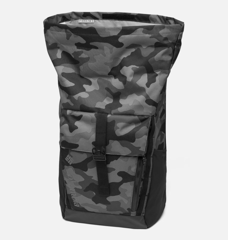 Convey II 27L Rolltop Backpack, Color: Black Mod Camo, image 4