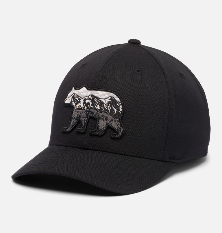 Lost Lager 110 Snapback Hat, Color: Black, Sisters Bear, image 1