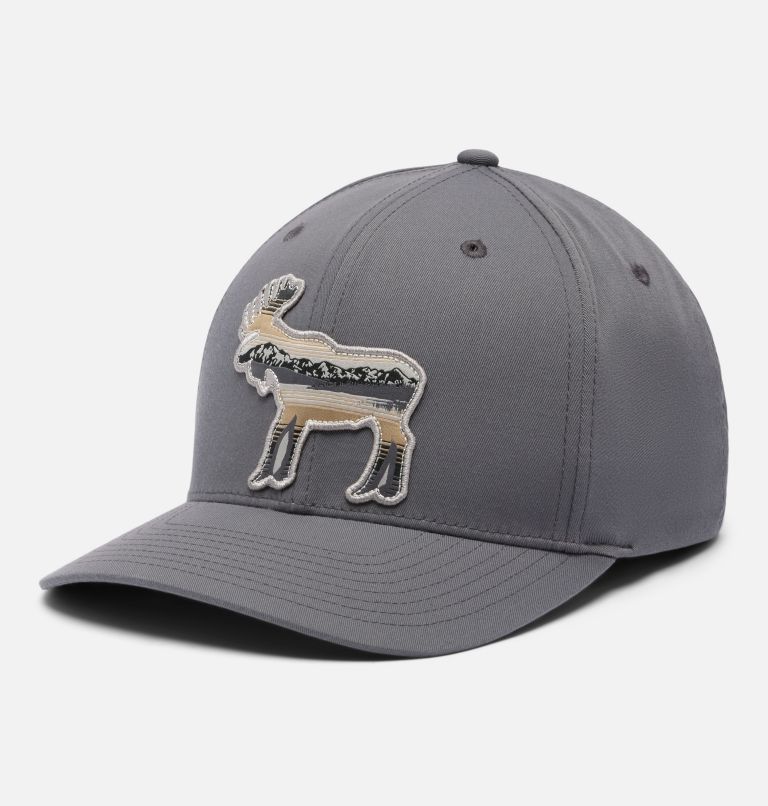 Lost Lager 110 Snap Back, Color: City Grey, Scenic Moose, image 1
