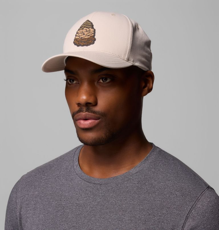 Lost Lager 110 Snapback Hat, Color: Dark Stone, Pine Cone, image 3