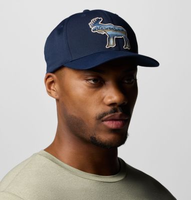 Lost Lager 110 Snapback Cap für Unisex, Color: Collegiate Navy, Scenic Moose, image 15