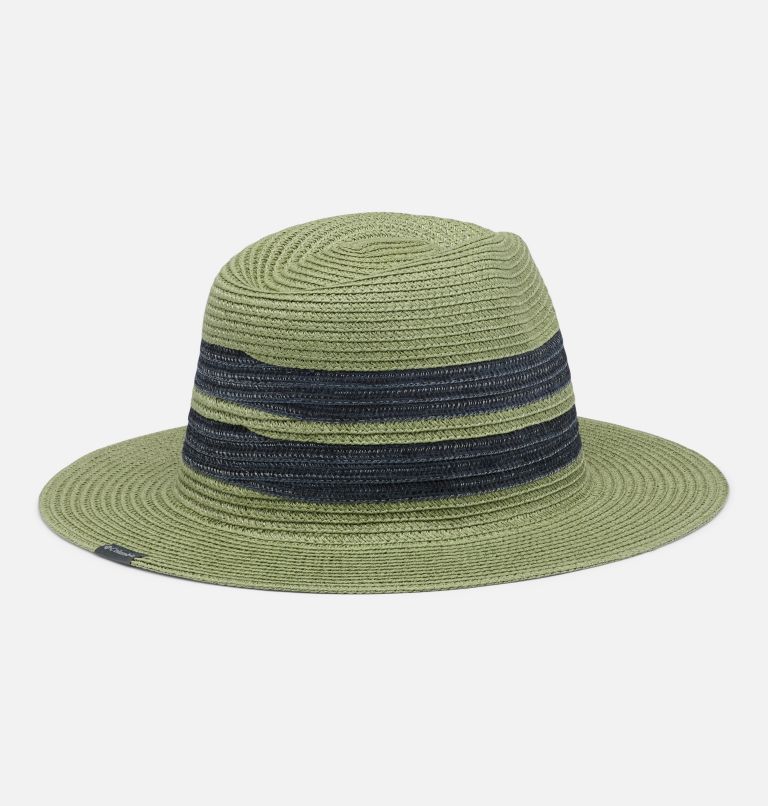 Women's Global Adventure Straw Fedora, Color: Safari, Nocturnal, image 2
