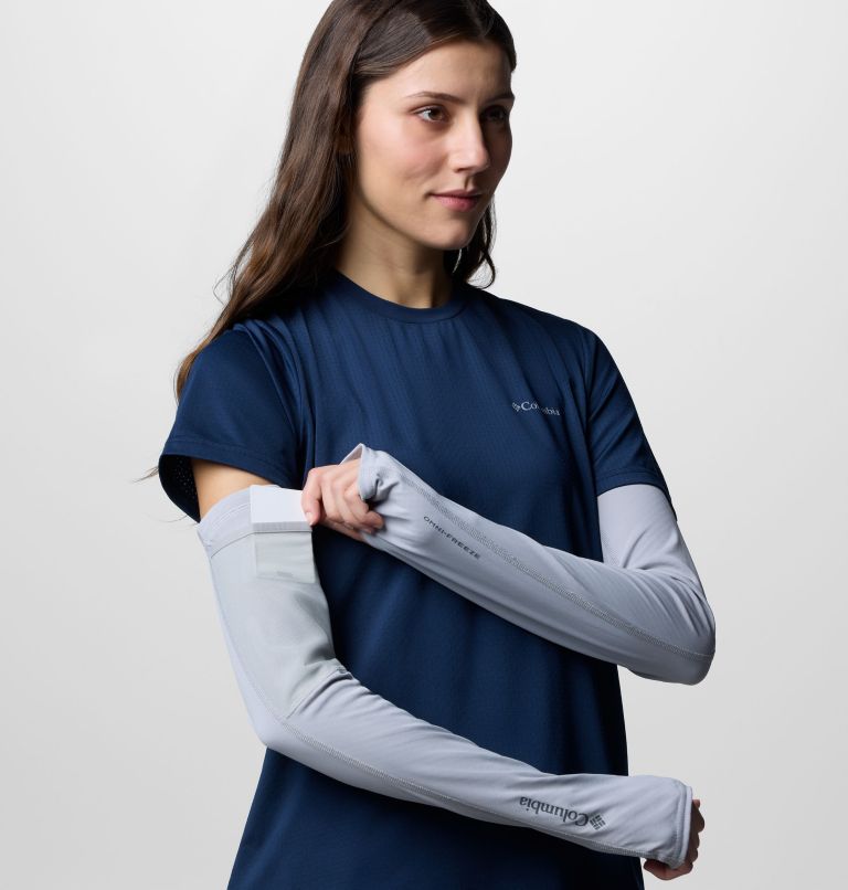 Freezer Zero II Arm Sleeves, Color: Columbia Grey, image 4