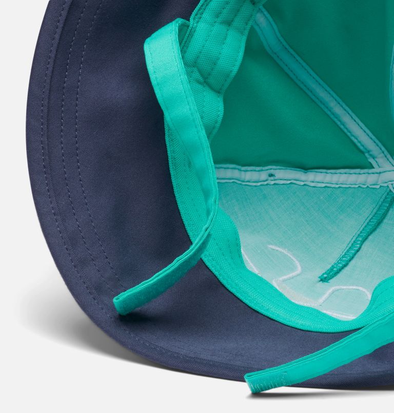 Toddler Tiny Animal Bucket Hat | 362 | O/S, Color: Electric Turquoise, White, image 3