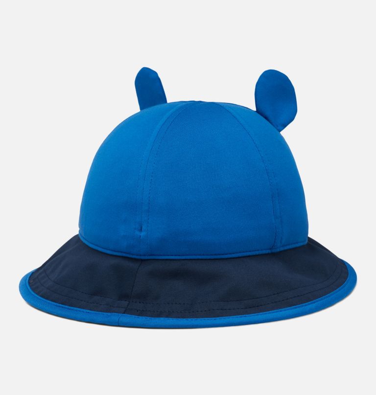 Thumbnail: Toddler Tiny Animal Bucket Hat, Color: Bright Indigo, Collegiate Navy, image 2