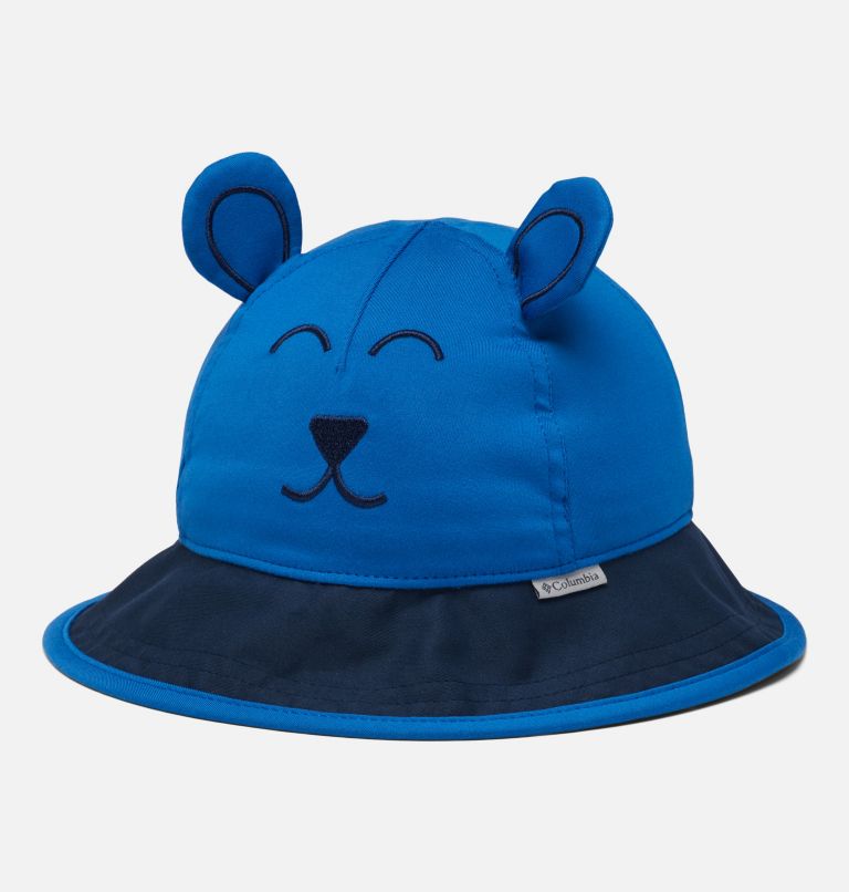 Toddler Tiny Animal Bucket Hat, Color: Bright Indigo, Collegiate Navy, image 1