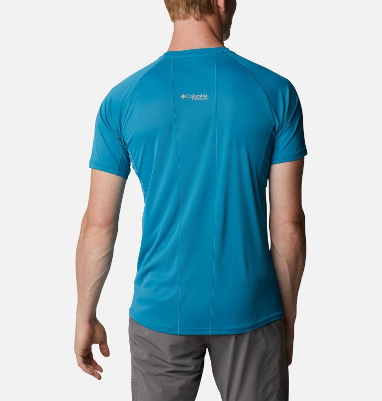 Men's Titan Pass Short Sleeve Shirt, Color: Deep Marine, image 2