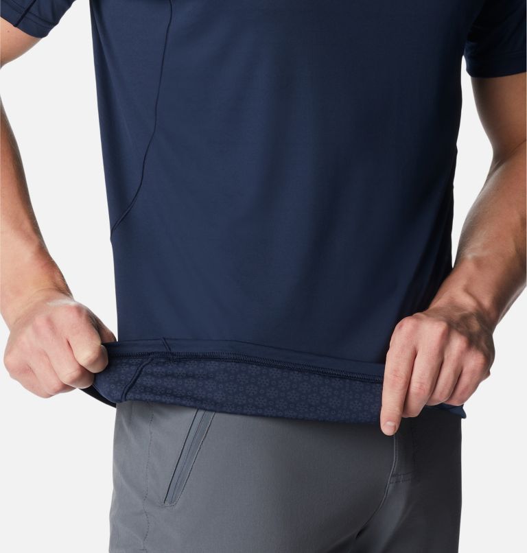 Men's Titan Pass Short Sleeve Shirt, Color: Collegiate Navy, image 7