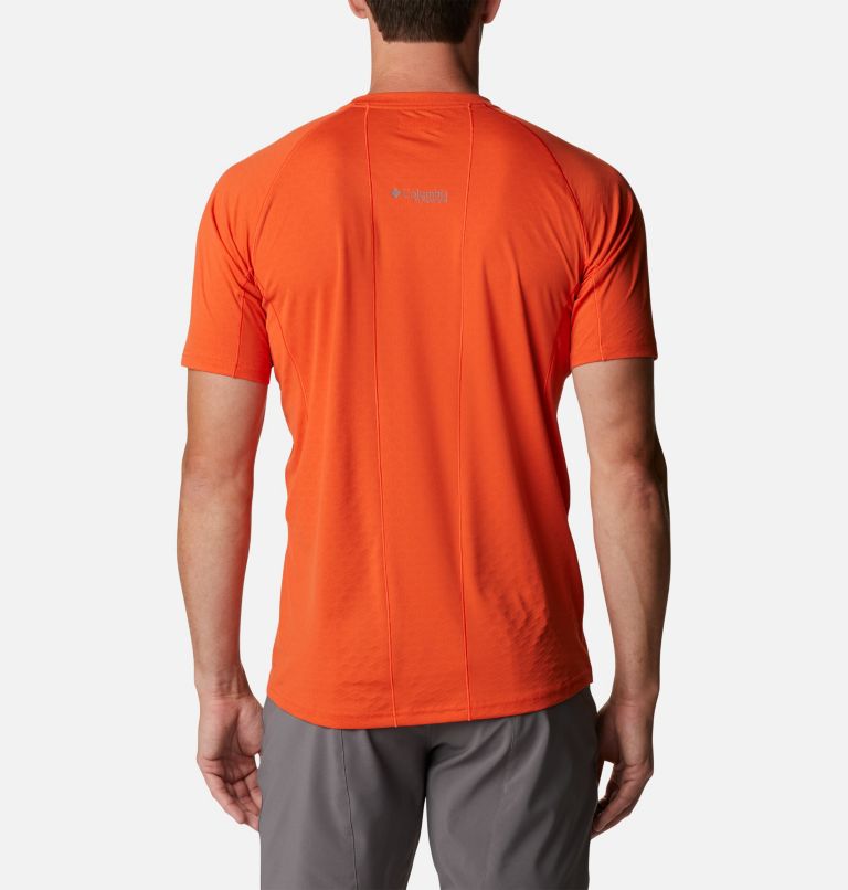 Men's Titan Pass Short Sleeve Shirt, Color: Red Quartz, image 2