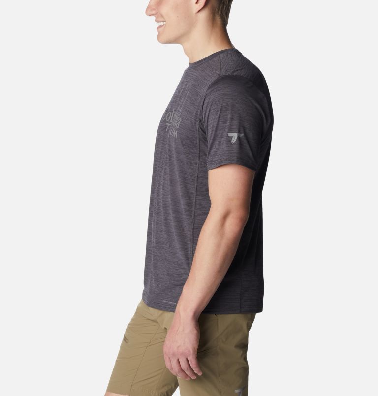 Camiseta técnica Titan Pass para hombre, Color: Black, CSC Titanium Graphic, image 3