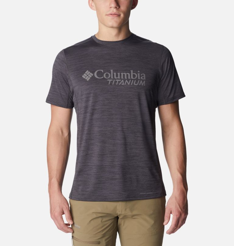 T-shirt tecnica Titan Pass da uomo, Color: Black, CSC Titanium Graphic, image 1