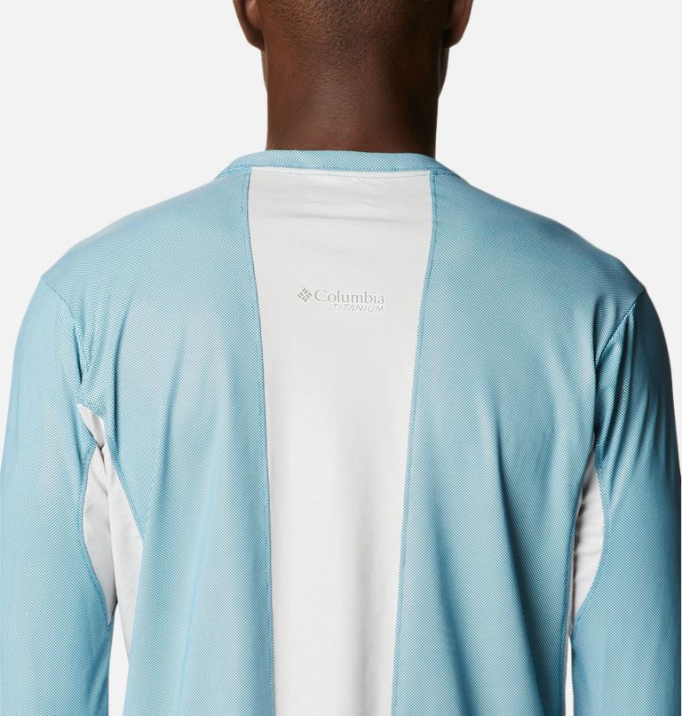 M Titan Pass Sun Deflector LS Tee 2.0 | 400 | XXL, Color: Deep Marine, Nimbus Grey, image 5