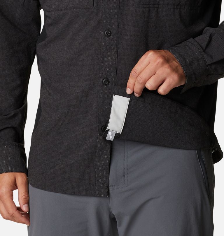 Men's Titan Pass Irico Long Sleeve Shirt, Color: Black