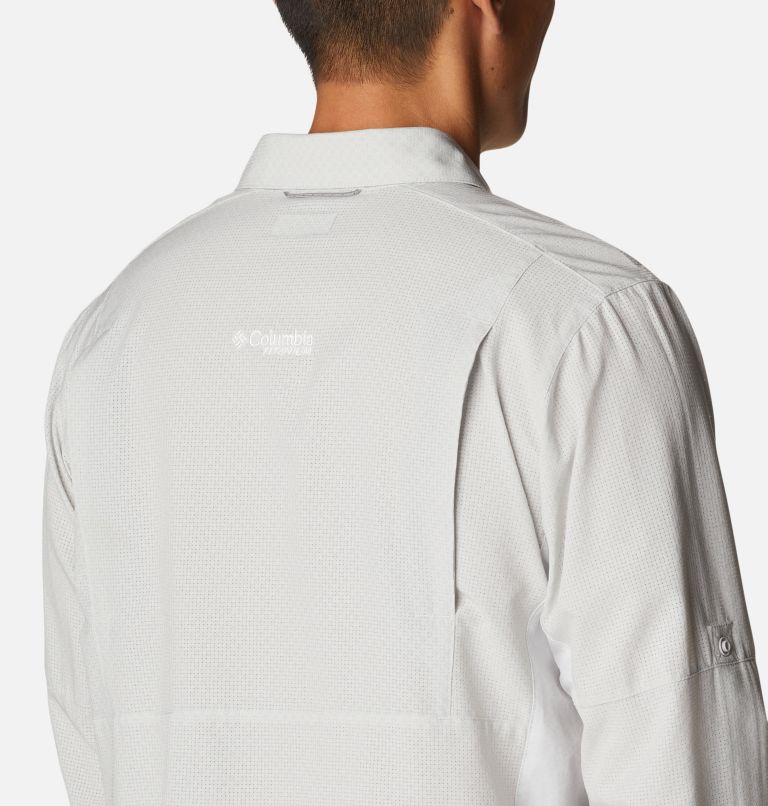 Men's Titan Pass Irico Long Sleeve Shirt, Color: Nimbus Grey