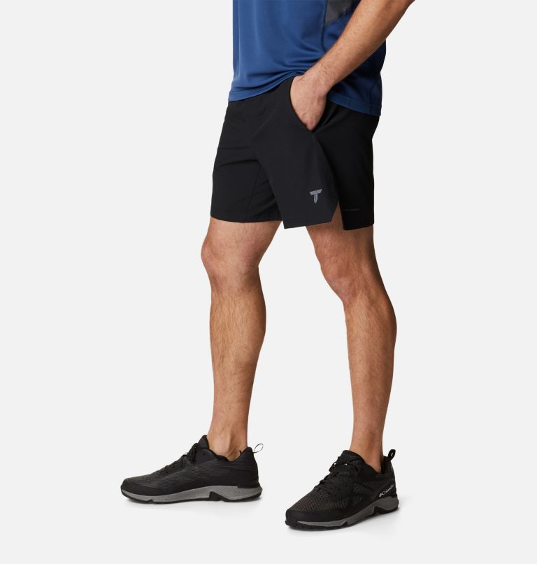 Men's Titan Pass Lightweight Shorts 2.0, Color: Black, image 3