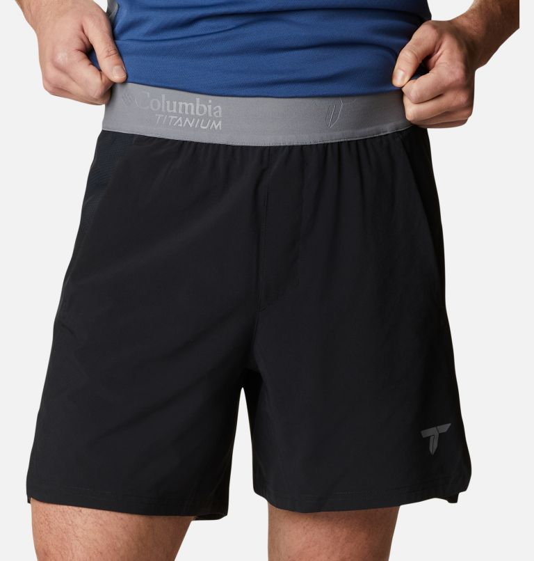 Men's Titan Pass Lightweight Shorts 2.0, Color: Black, image 4