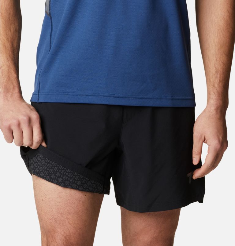 Men's Titan Pass Lightweight Shorts 2.0, Color: Black, image 6