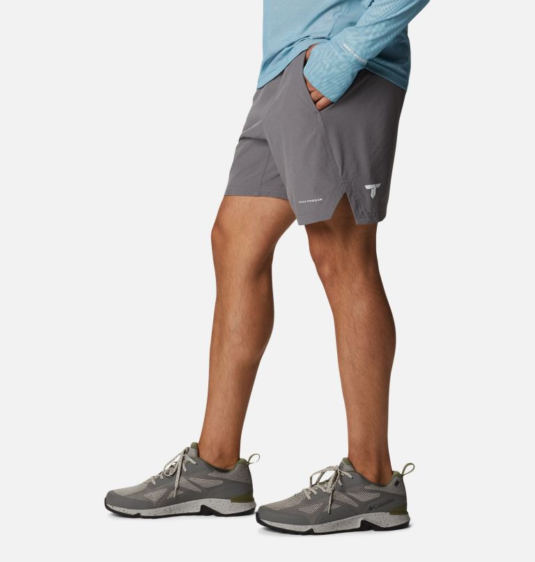 Men's Titan Pass Lightweight Shorts 2.0, Color: City Grey, image 3