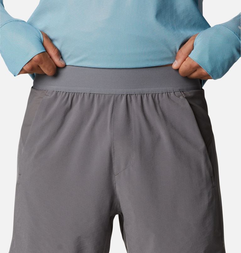 Men's Titan Pass Lightweight Shorts 2.0, Color: City Grey, image 4