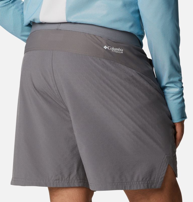 Men's Titan Pass Lightweight Shorts 2.0, Color: City Grey, image 5