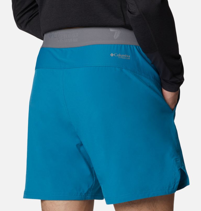Men's Titan Pass Lightweight Shorts 2.0, Color: Deep Marine, image 5
