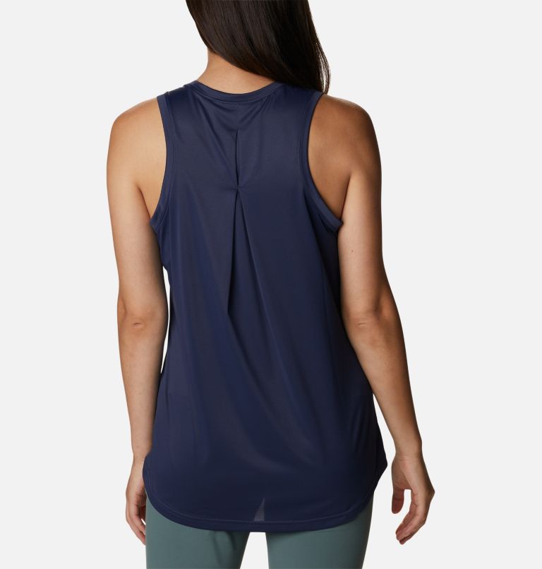 Women's Columbia Hike Technical Tank, Color: Nocturnal, image 2