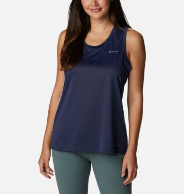 Women's Columbia Hike Technical Tank, Color: Nocturnal, image 1
