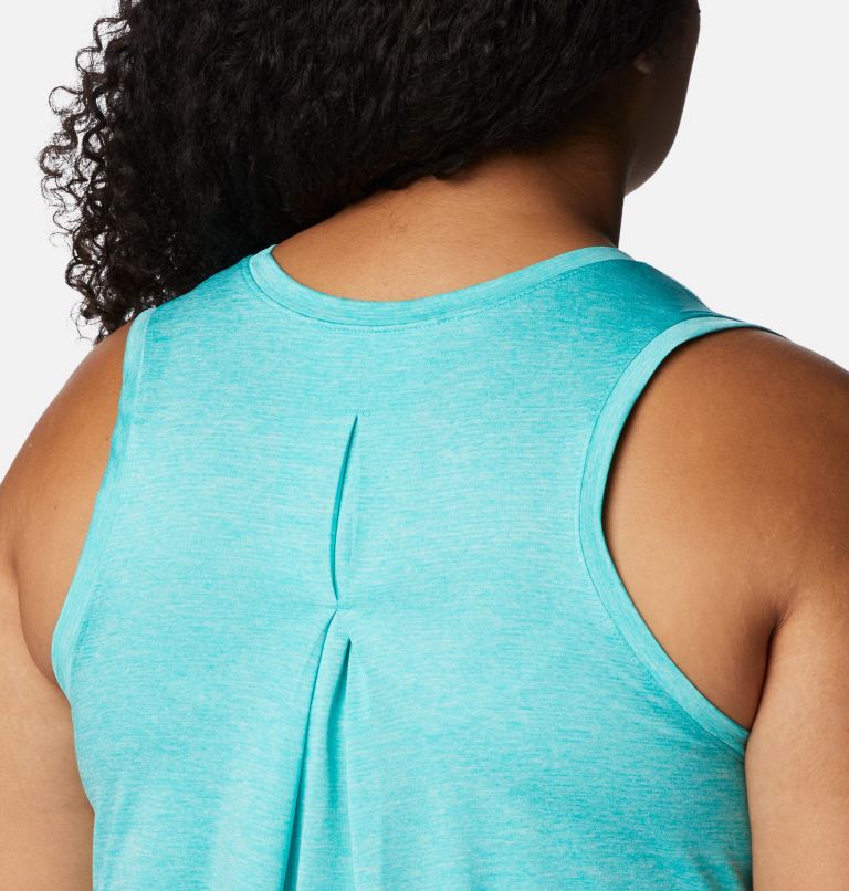 Camisole Columbia Hike Femme - Grandes tailles, Color: Bright Aqua Heather, image 5