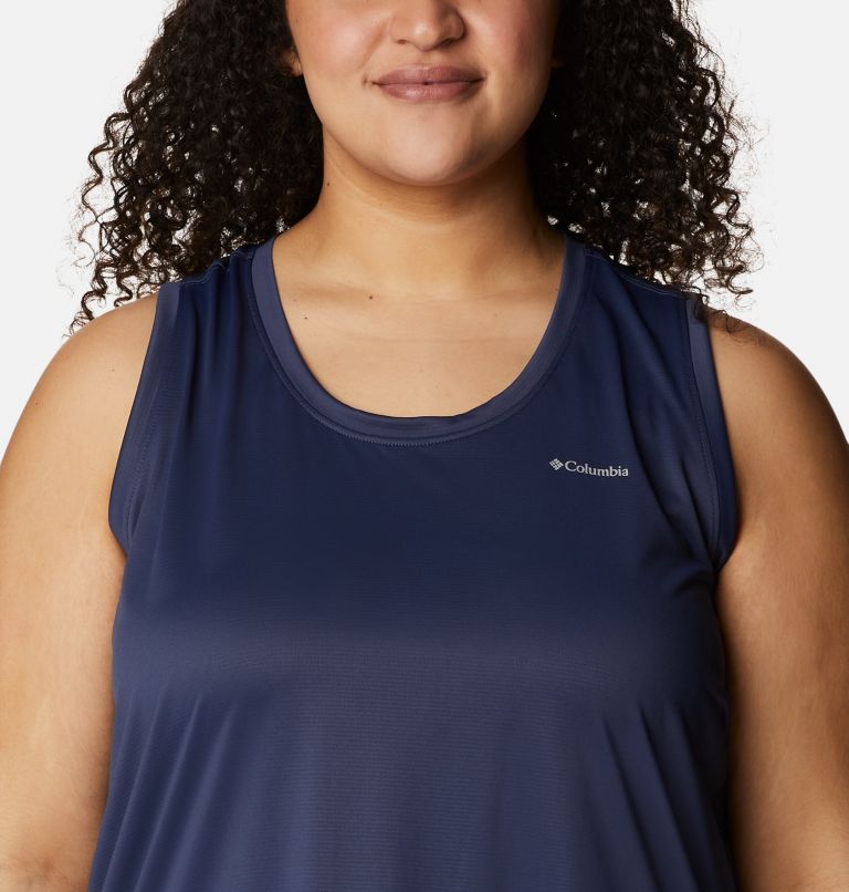 Women's Columbia Hike Tank - Plus Size, Color: Nocturnal