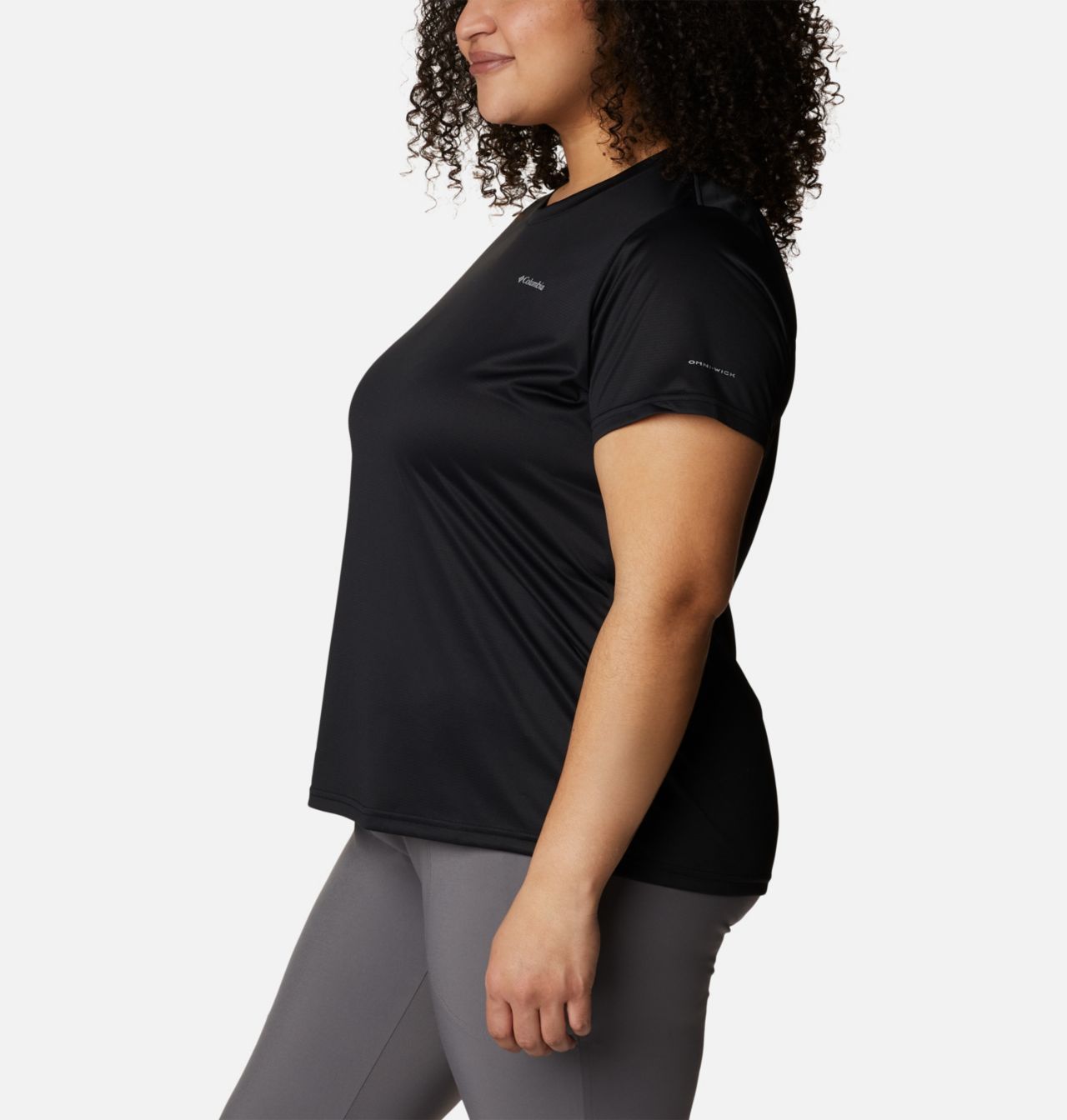 Women's Columbia Hike™ Short Sleeve Crew Shirt - Plus Size 3