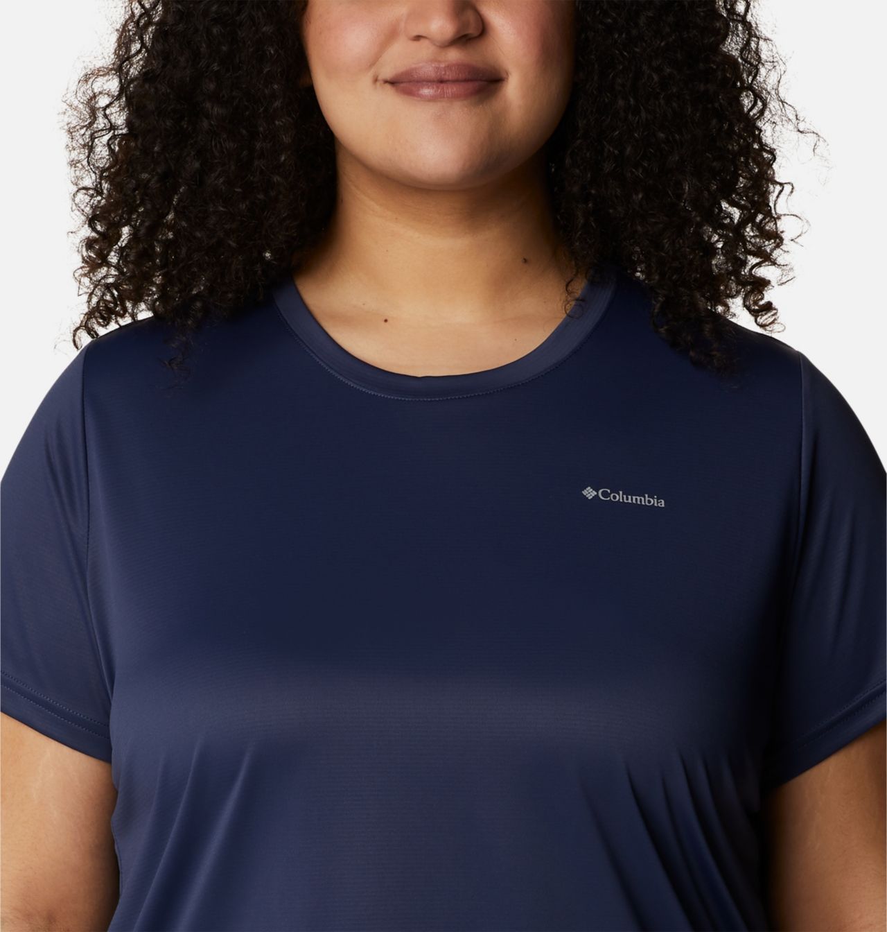 Women's Columbia Hike™ Short Sleeve Crew Shirt - Plus Size 4