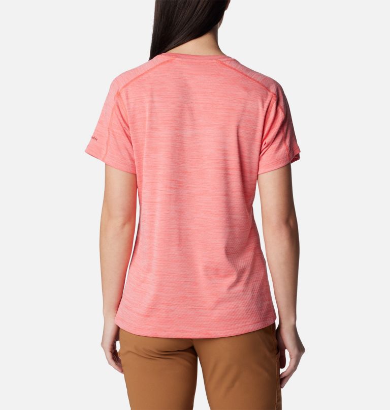 Women's Zero Rules Technical T-Shirt, Color: Juicy Heather, Nature Rules, image 2