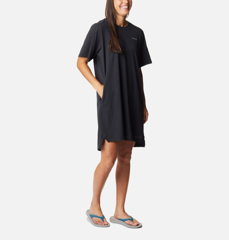 Thumbnail: Robe t-shirt Sun Trek Femme, Color: Black, image 5