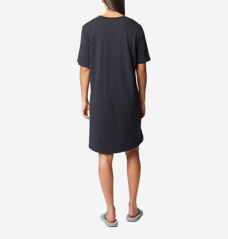 Thumbnail: Women's Sun Trek T-Shirt Dress, Color: Black, image 2