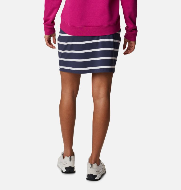 Women's Sun Trek Skirt, Color: Nocturnal Sunrise Stripe, image 2