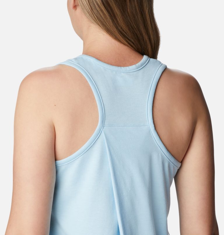 Camisole à dos nageur Sun Trek Femme, Color: Spring Blue, image 5