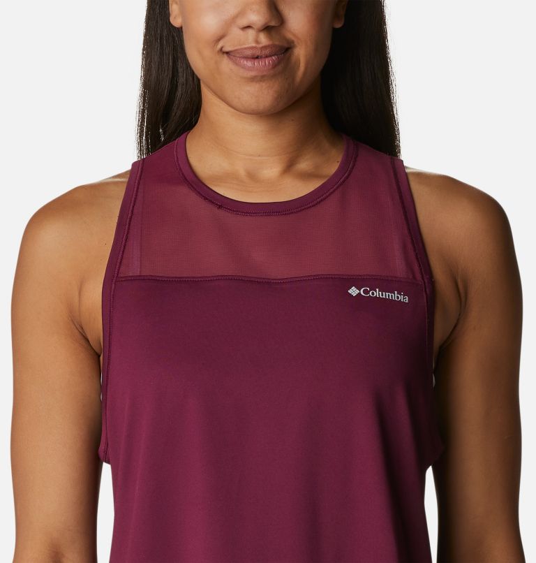 Women's Spring Canyon Tank, Color: Marionberry, image 4