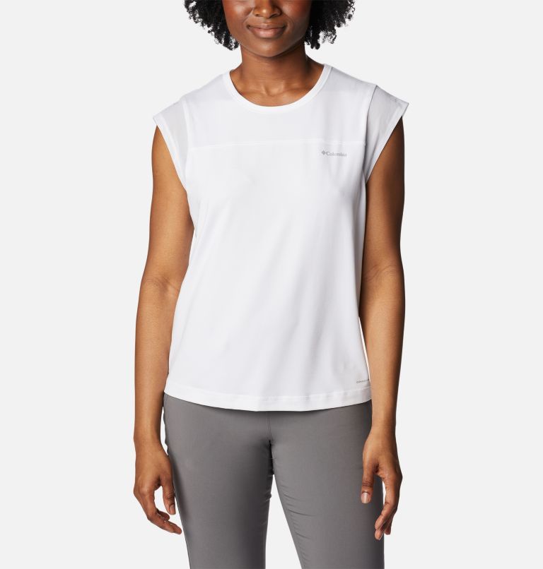 Women's Spring Canyon Short Sleeve T-Shirt, Color: White, image 1